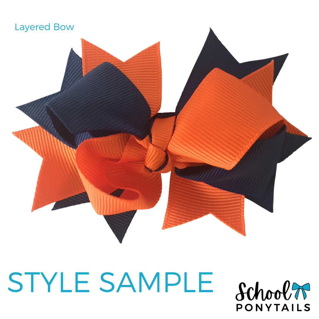 Royal Blue & Black Hair Accessories