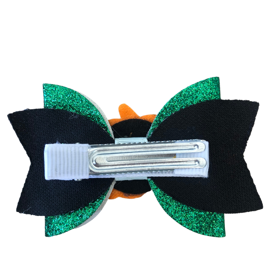 Petrified Pumpkin Halloween Hair Clip