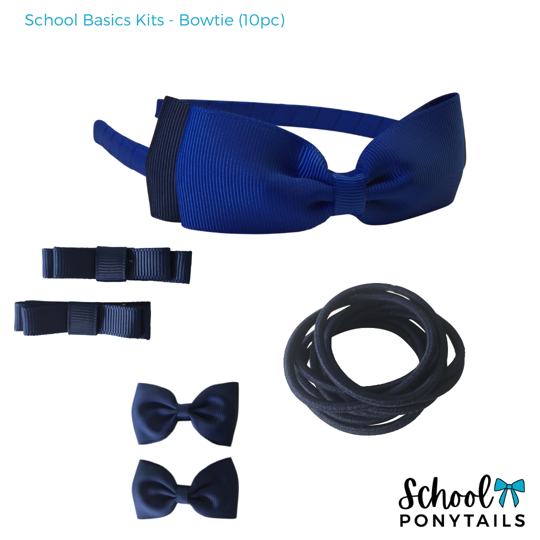 Ice Blue Hair Accessories - Ponytails and Fairytales