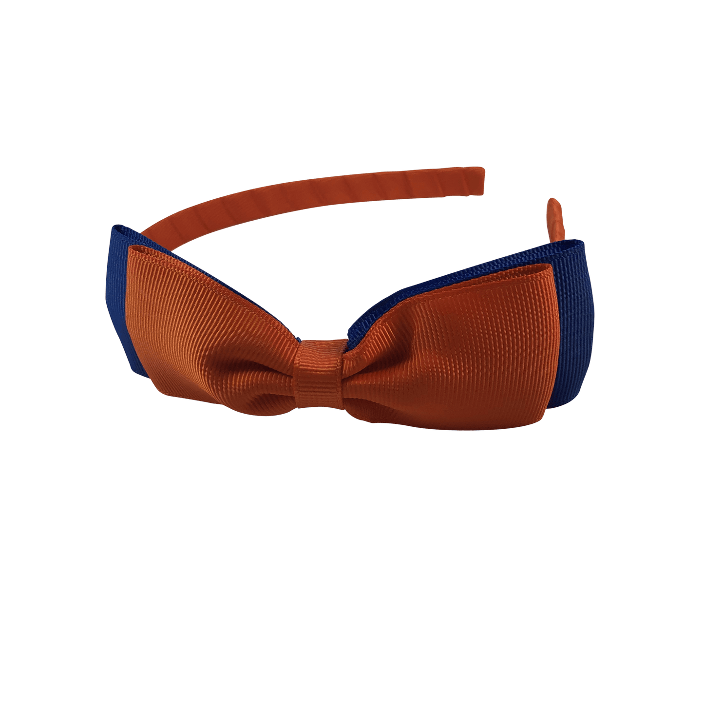 Orange & Royal Blue Hair Accessories - Assorted Hair Accessories - School Uniform Hair Accessories - Ponytails and Fairytales