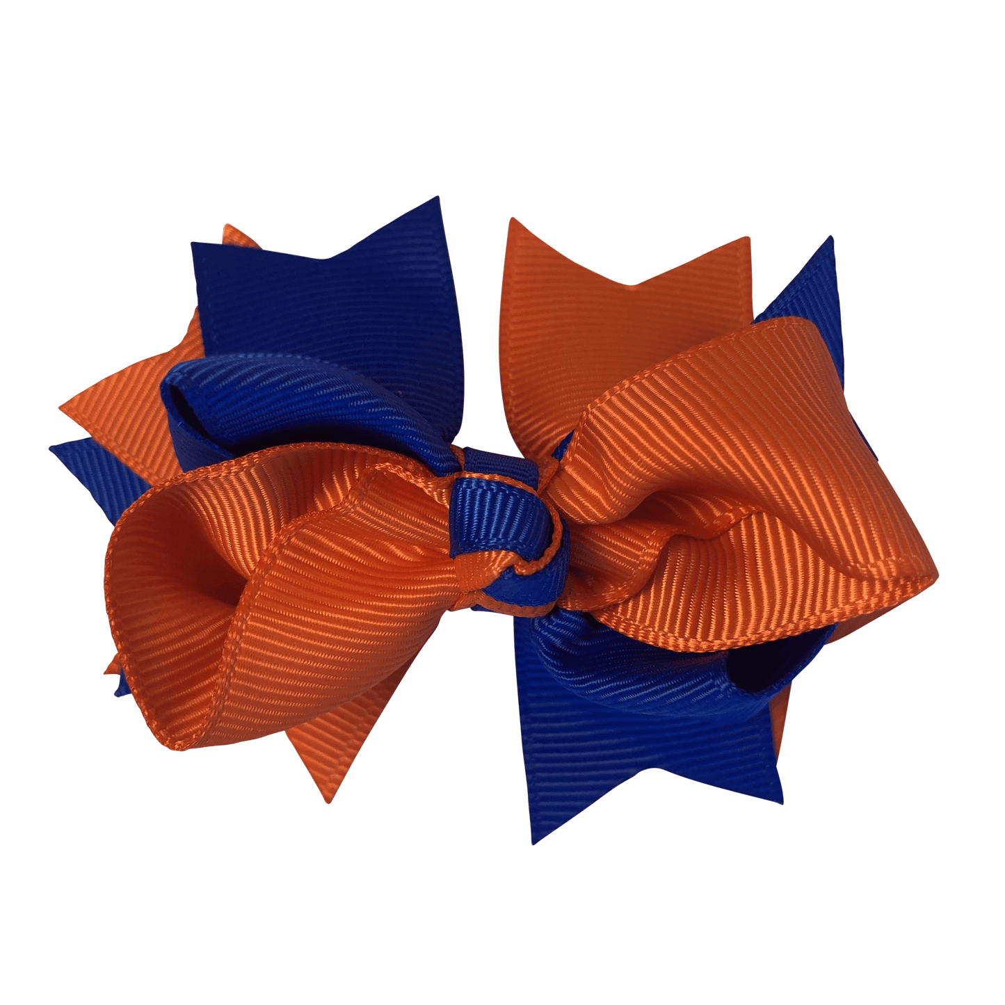 Orange & Royal Blue Hair Accessories - Assorted Hair Accessories - School Uniform Hair Accessories - Ponytails and Fairytales
