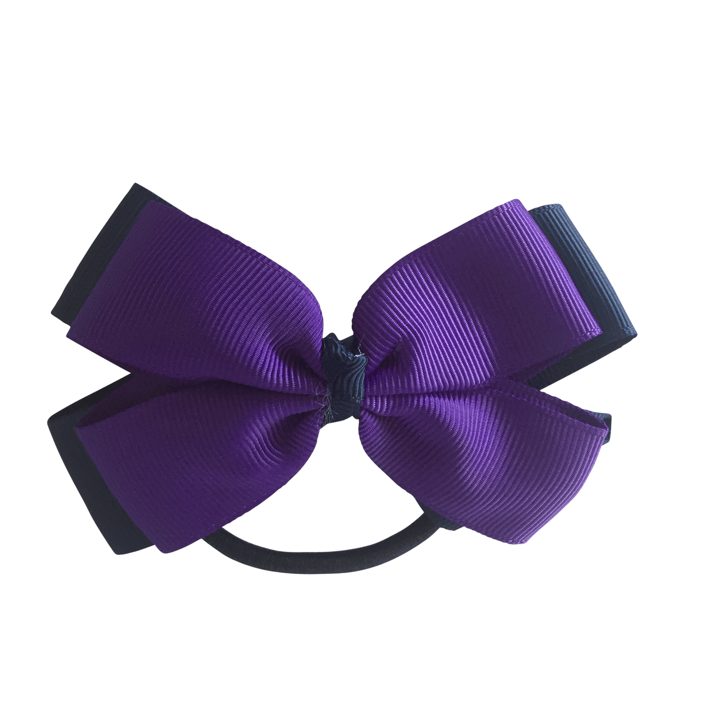 Purple & Navy Hair Accessories - Ponytails and Fairytales