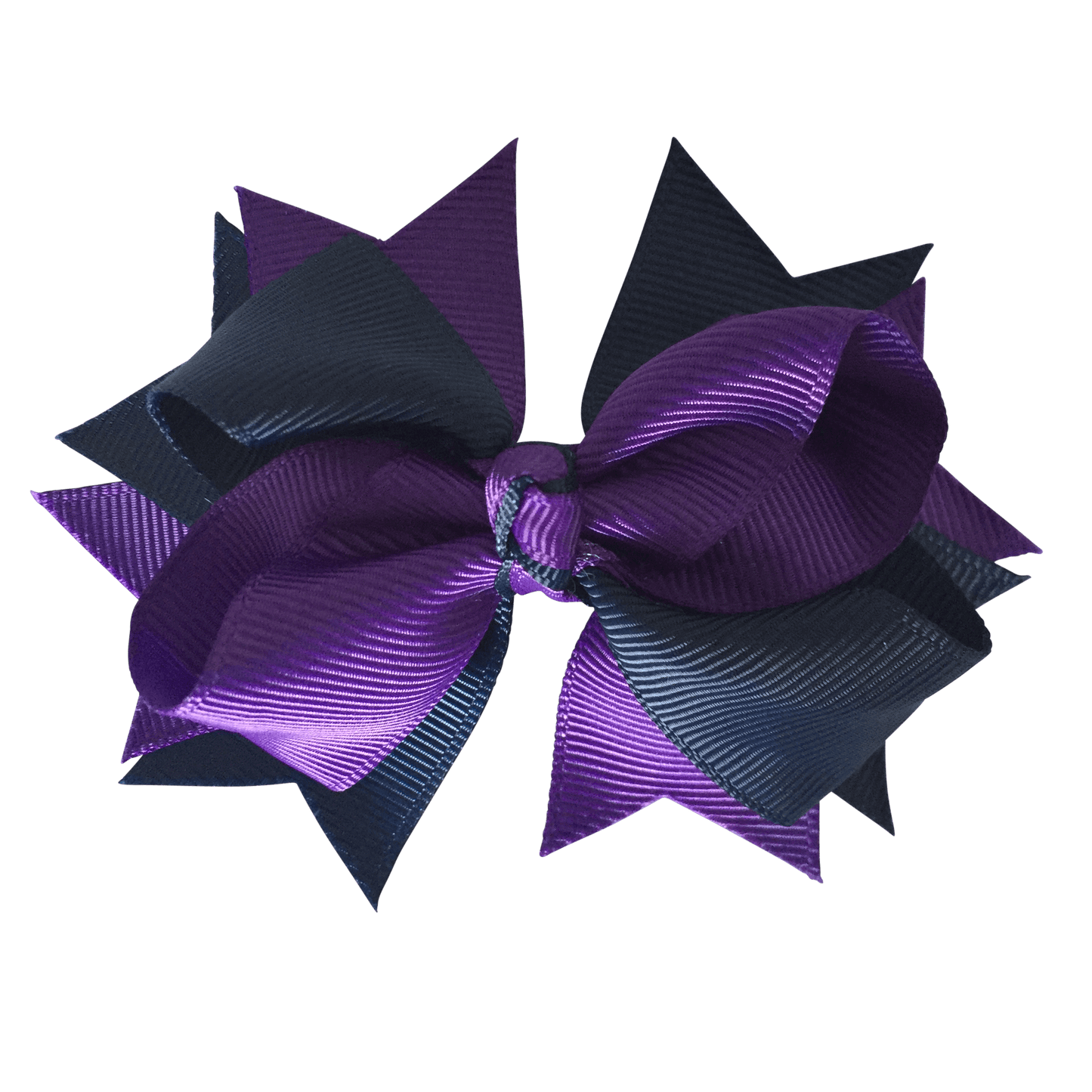 Purple & Navy Hair Accessories - Ponytails and Fairytales