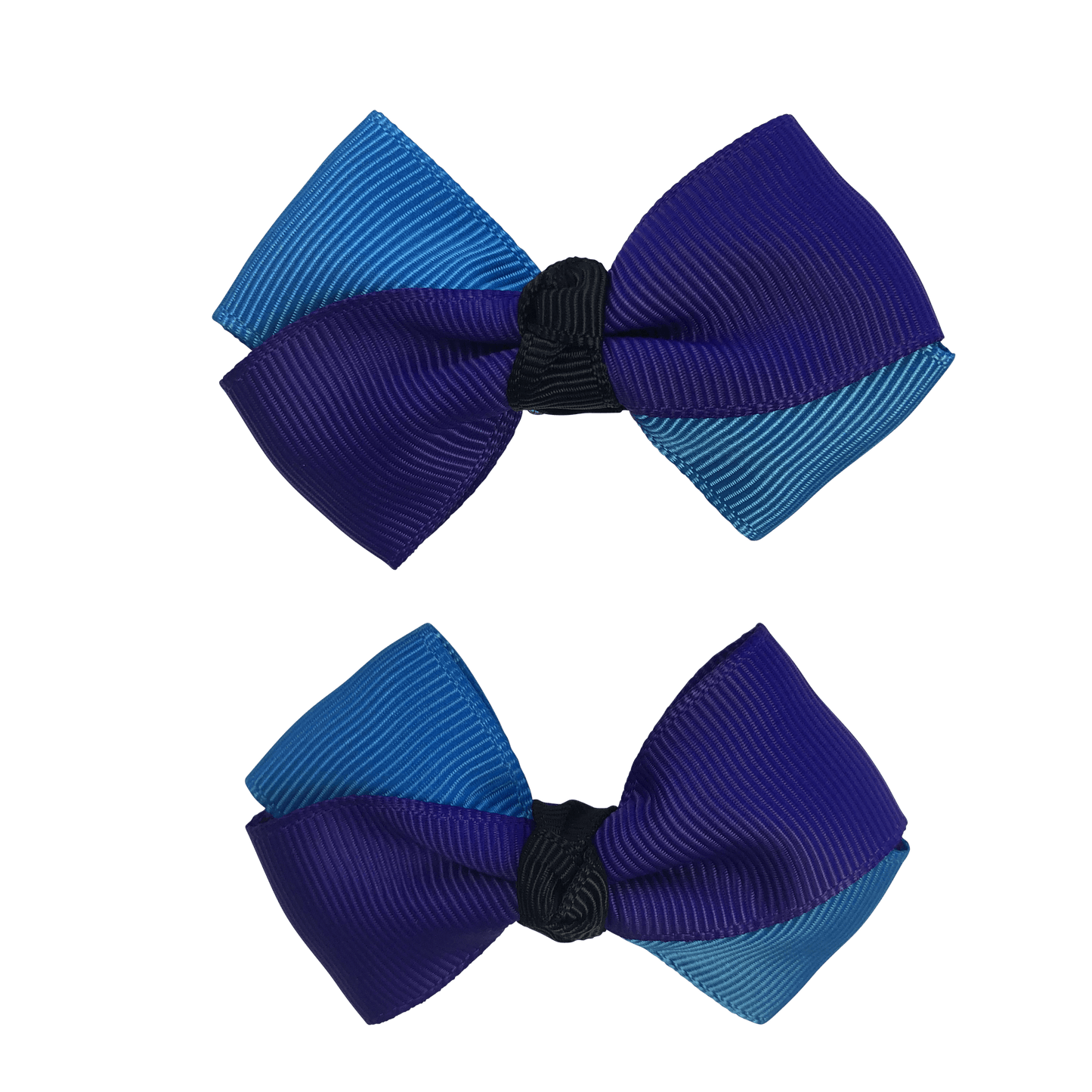 Sea Blue, Purple, & Black Hair Accessories - Assorted Hair Accessories - School Uniform Hair Accessories - Ponytails and Fairytales