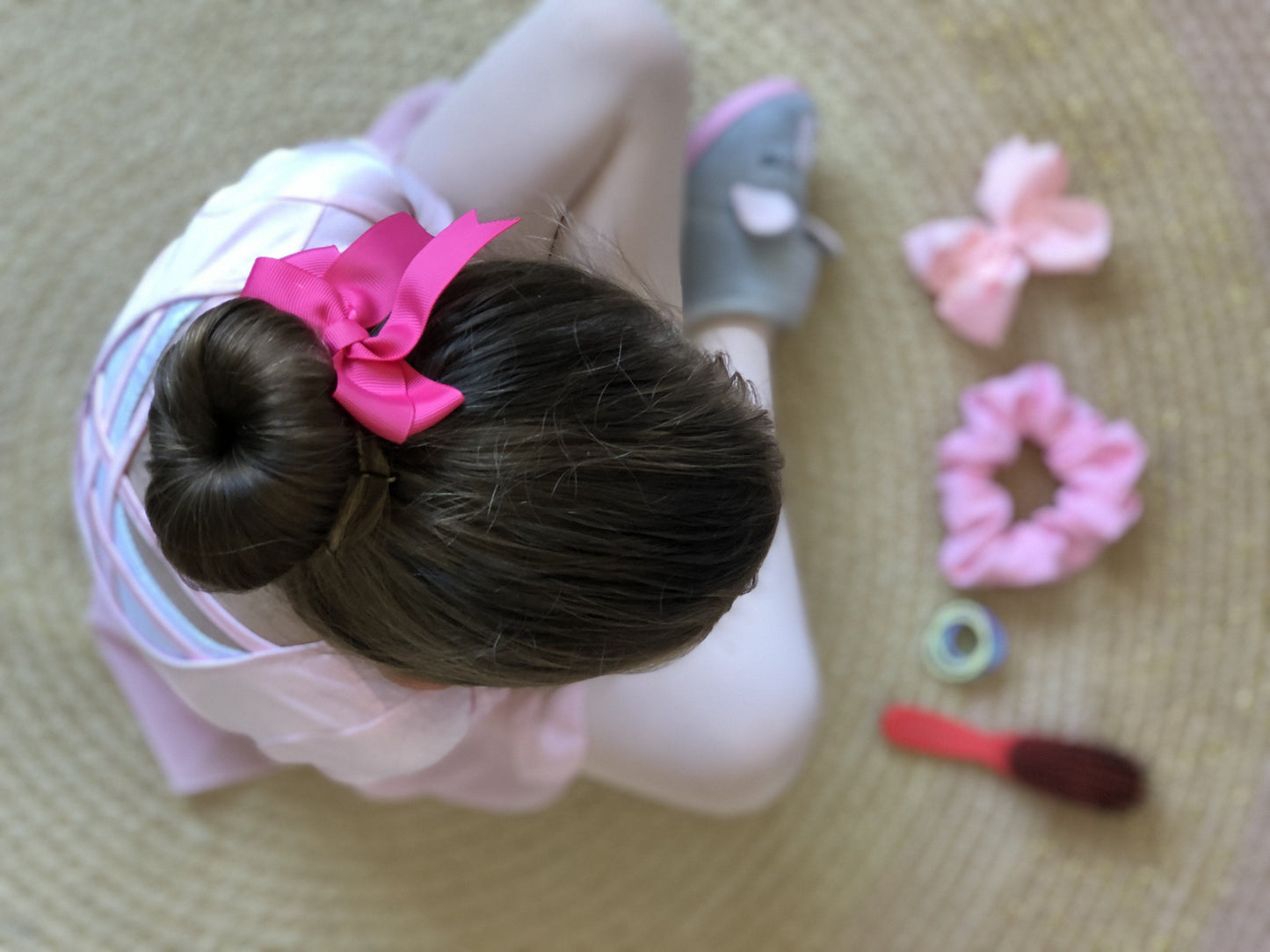 Simple Bow Clip - Ponytails and Fairytales