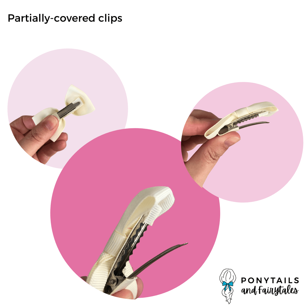Simple Bow Clip - Ponytails and Fairytales