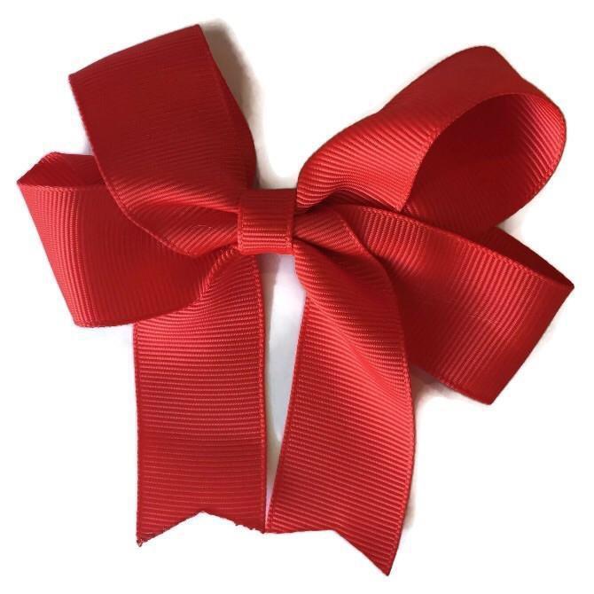 Simple Bow Clip - Ponytails and Fairytales