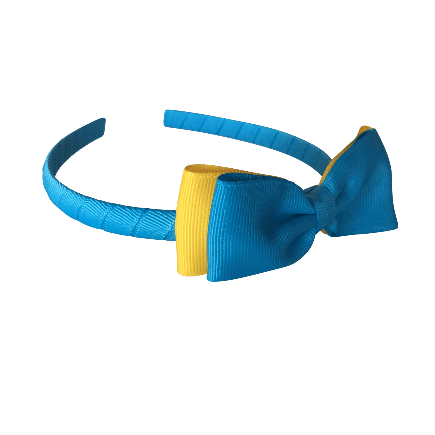 Turquoise & Yellow Hair Accessories - Ponytails and Fairytales