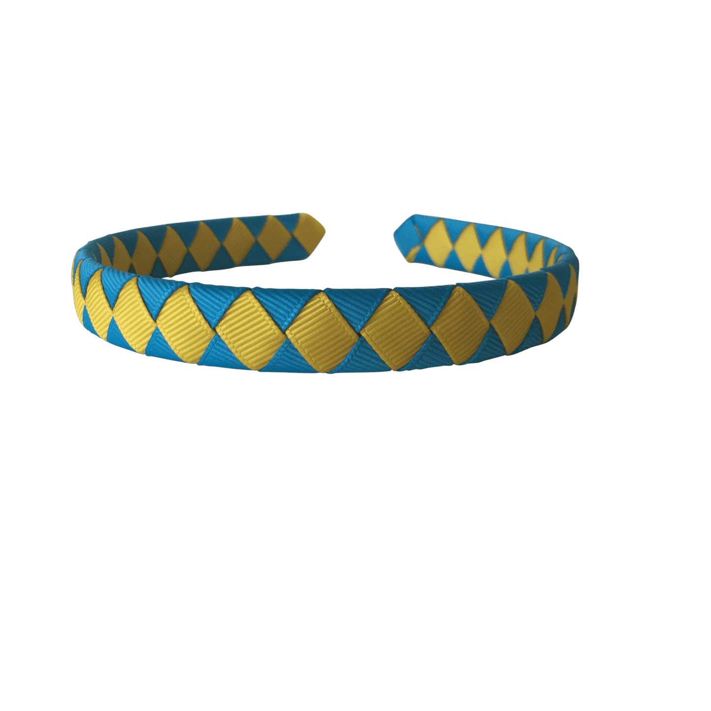 Turquoise & Yellow Hair Accessories - Ponytails and Fairytales
