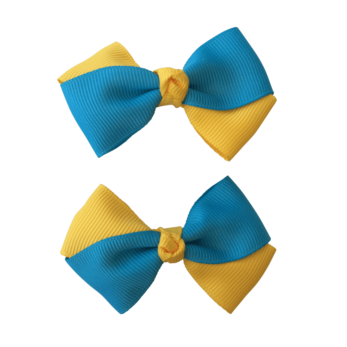 Turquoise & Yellow Hair Accessories - Ponytails and Fairytales