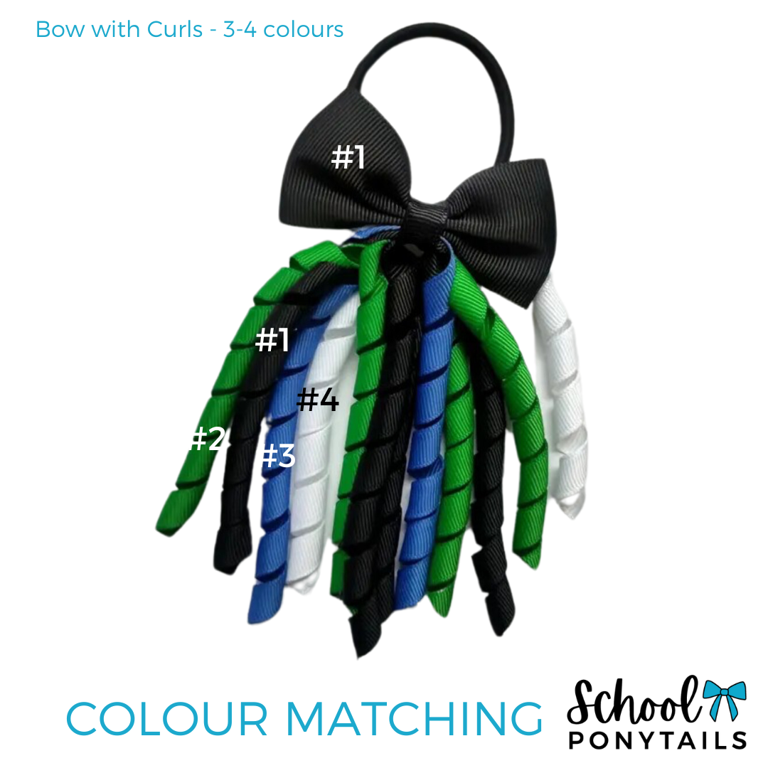 Bow with Curls {Pre-Order}