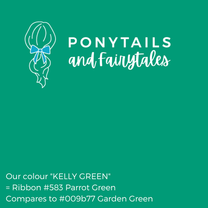 Kelly Green Hair Accessories