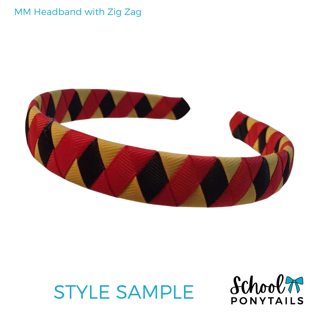 MM Headband with Zig Zag {Pre-order}
