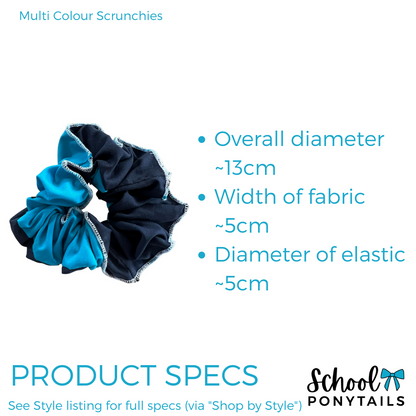 Multi Colour Scrunchies - Min. 10pc Bundle {Pre-Order}