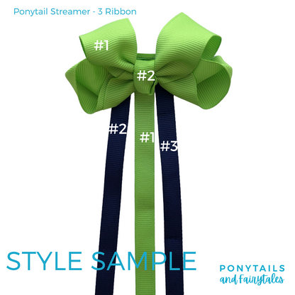 Jade & Navy Hair Accessories