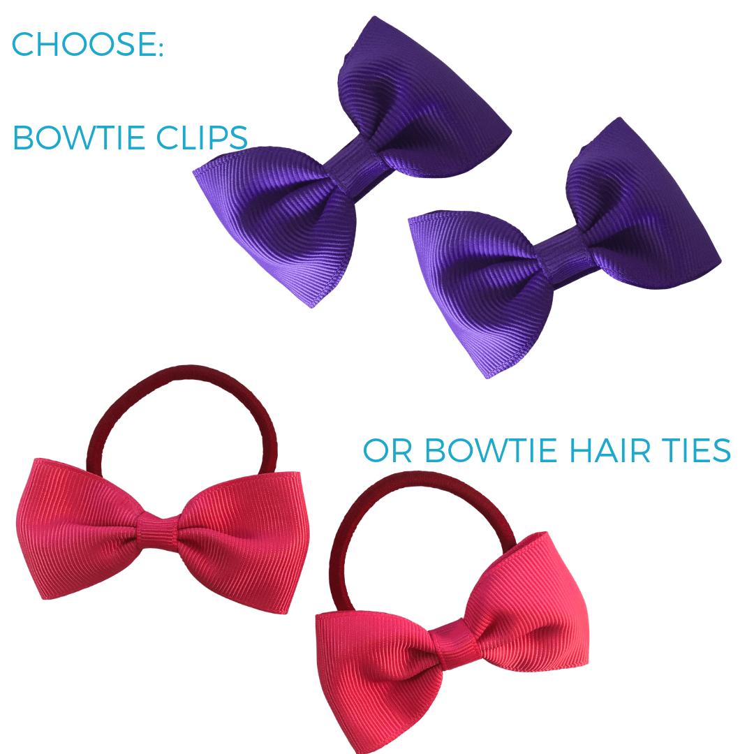 Bowtie Basics Set (6pc) - Ponytails and Fairytales