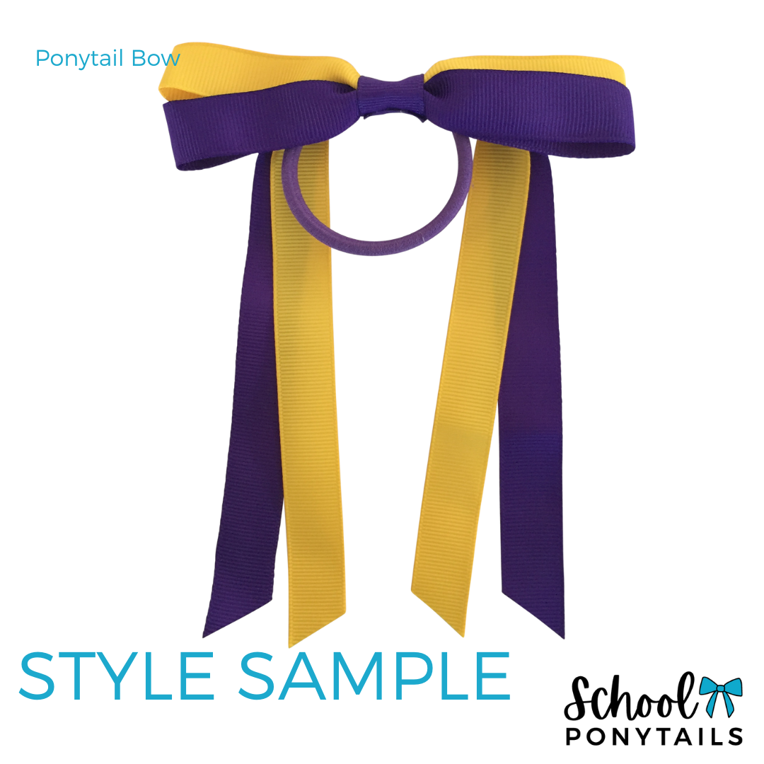 Navy Hair Accessories - Ponytails and Fairytales