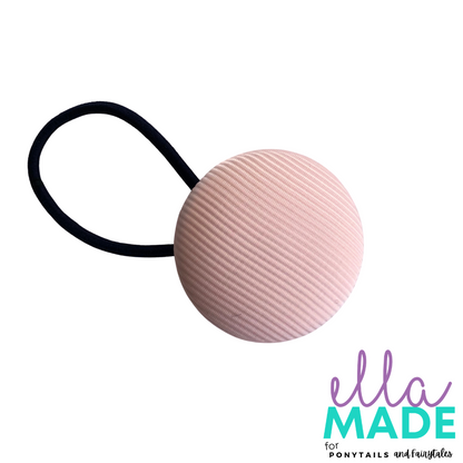Pastel Ballet Pink Hair Accessories - Ponytails and Fairytales