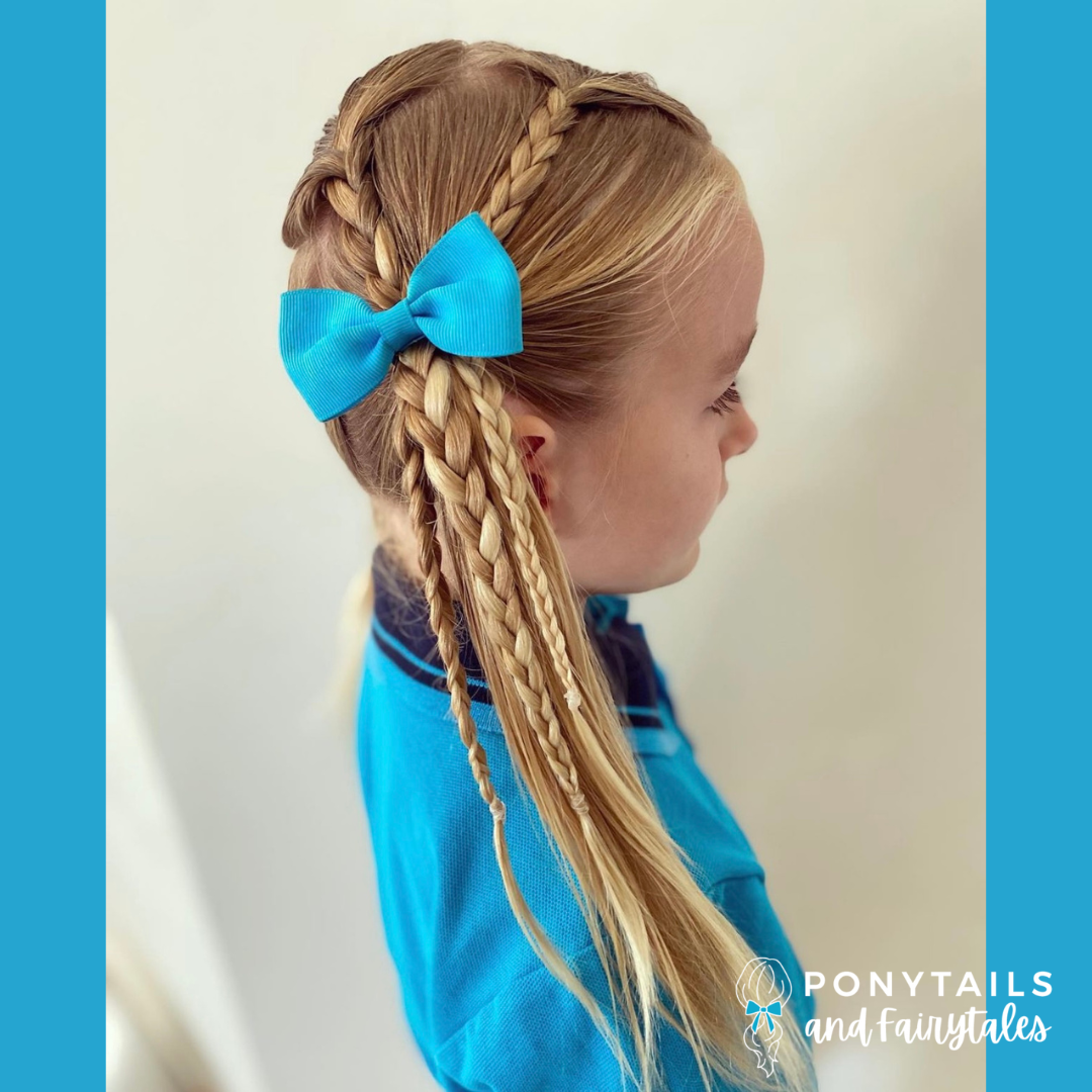 Bowtie Hair Tie (2pc) - Ponytails and Fairytales