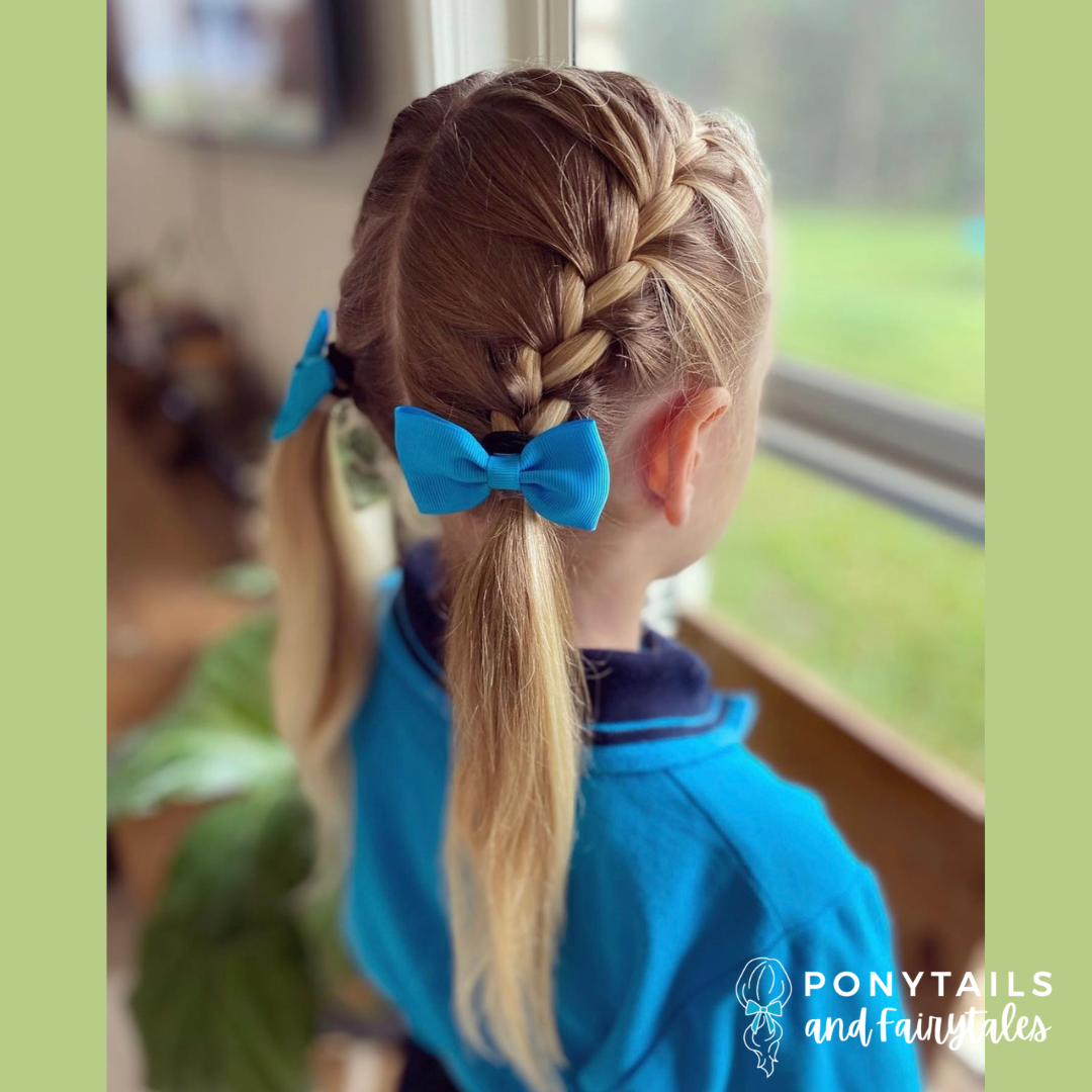 Bowtie Hair Tie (2pc) - Ponytails and Fairytales