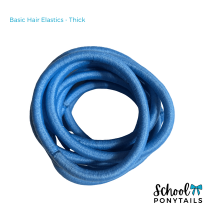 Basic Hair Elastics - Thick