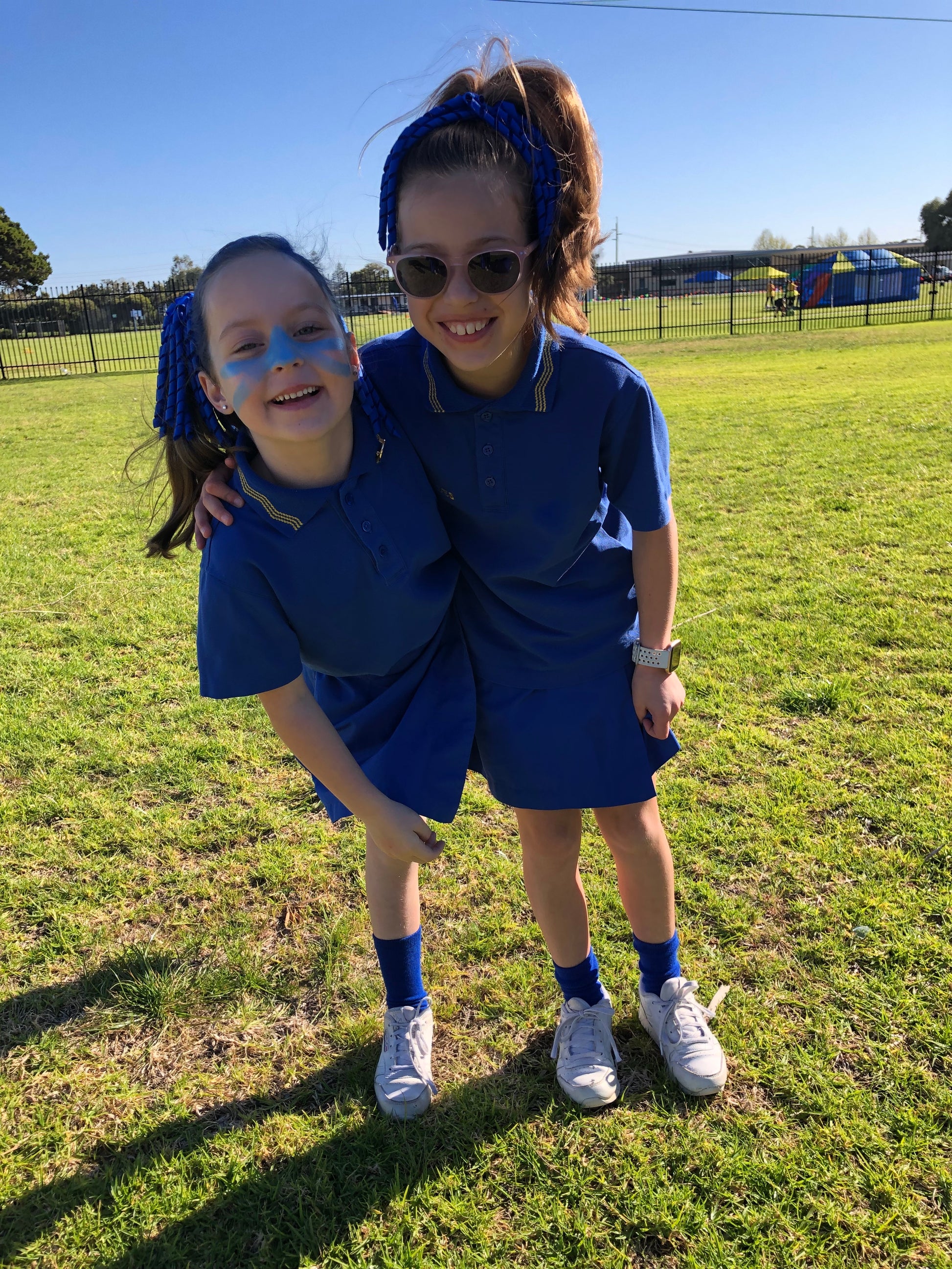 Blue Team Sports Day Range - Ponytails and Fairytales
