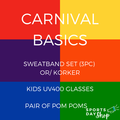 Red Carnival Basics - Ponytails and Fairytales