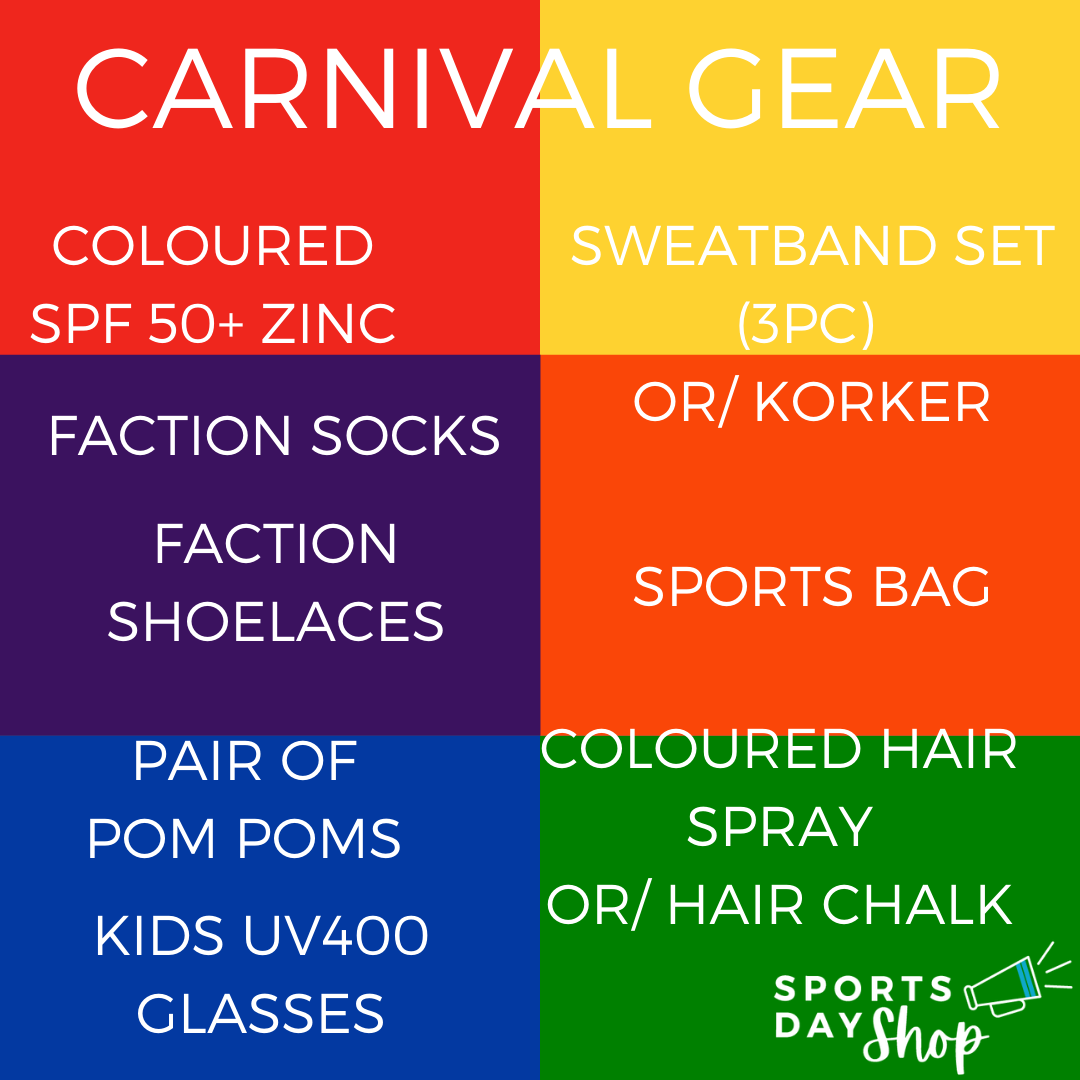 Green Team Sports Day Range - Ponytails and Fairytales
