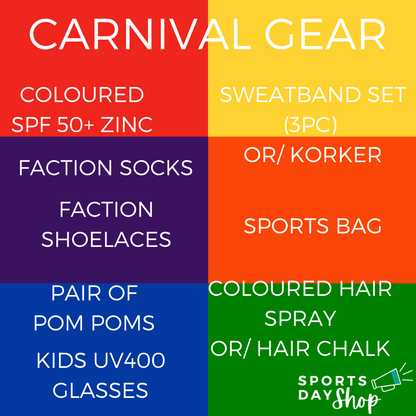 Green Team Sports Day Range - Ponytails and Fairytales