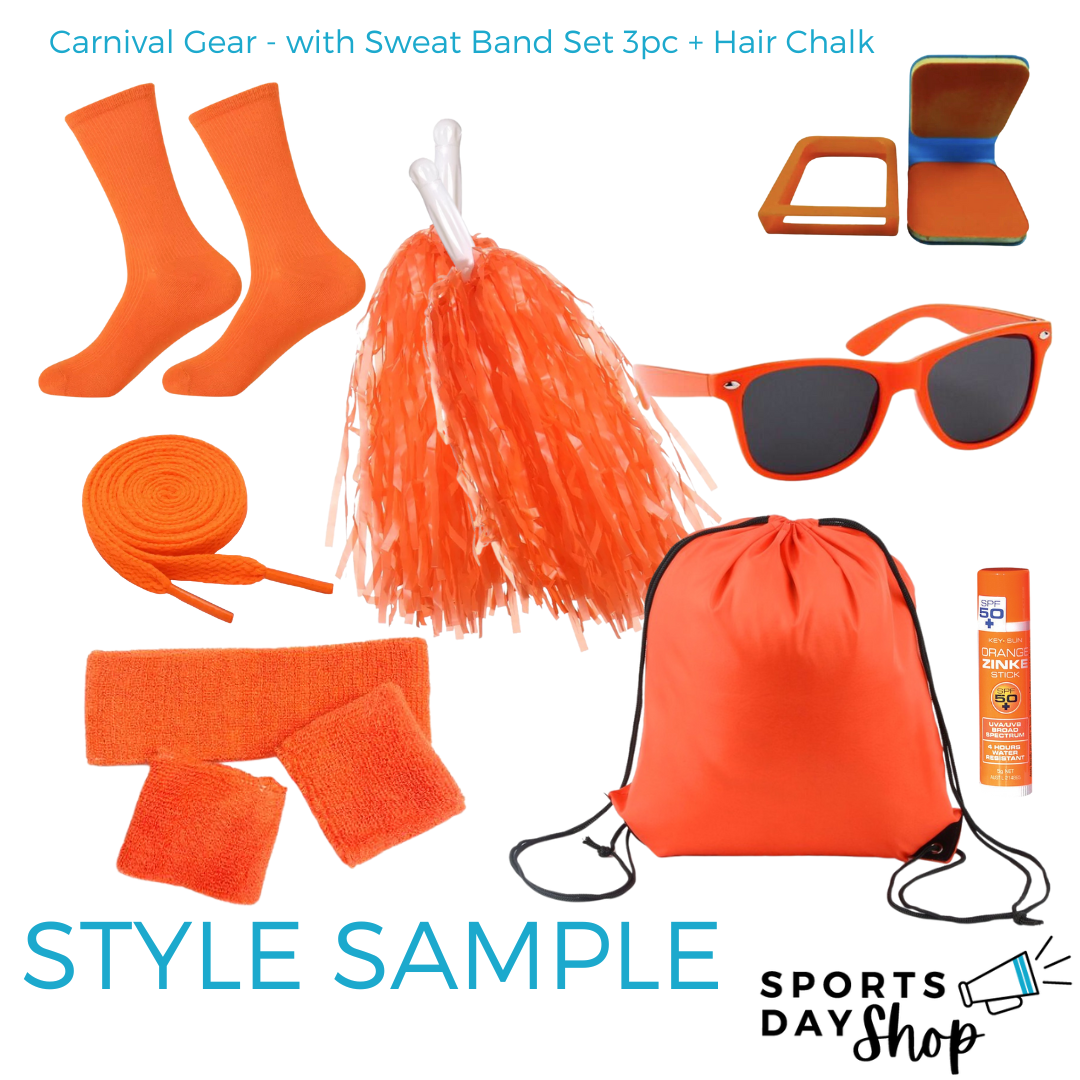 Orange Team Sports Day Range - Ponytails and Fairytales