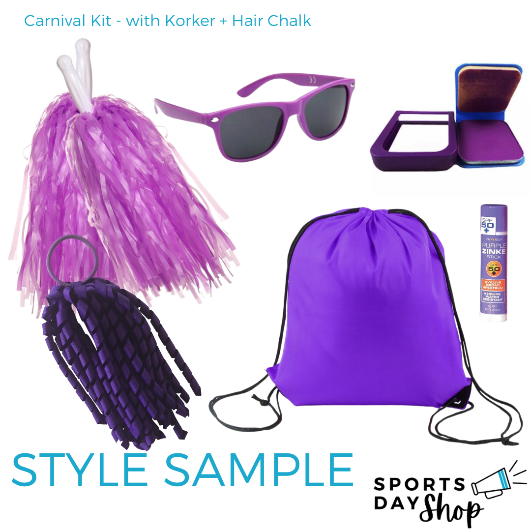 Orange Carnival Kit - Ponytails and Fairytales