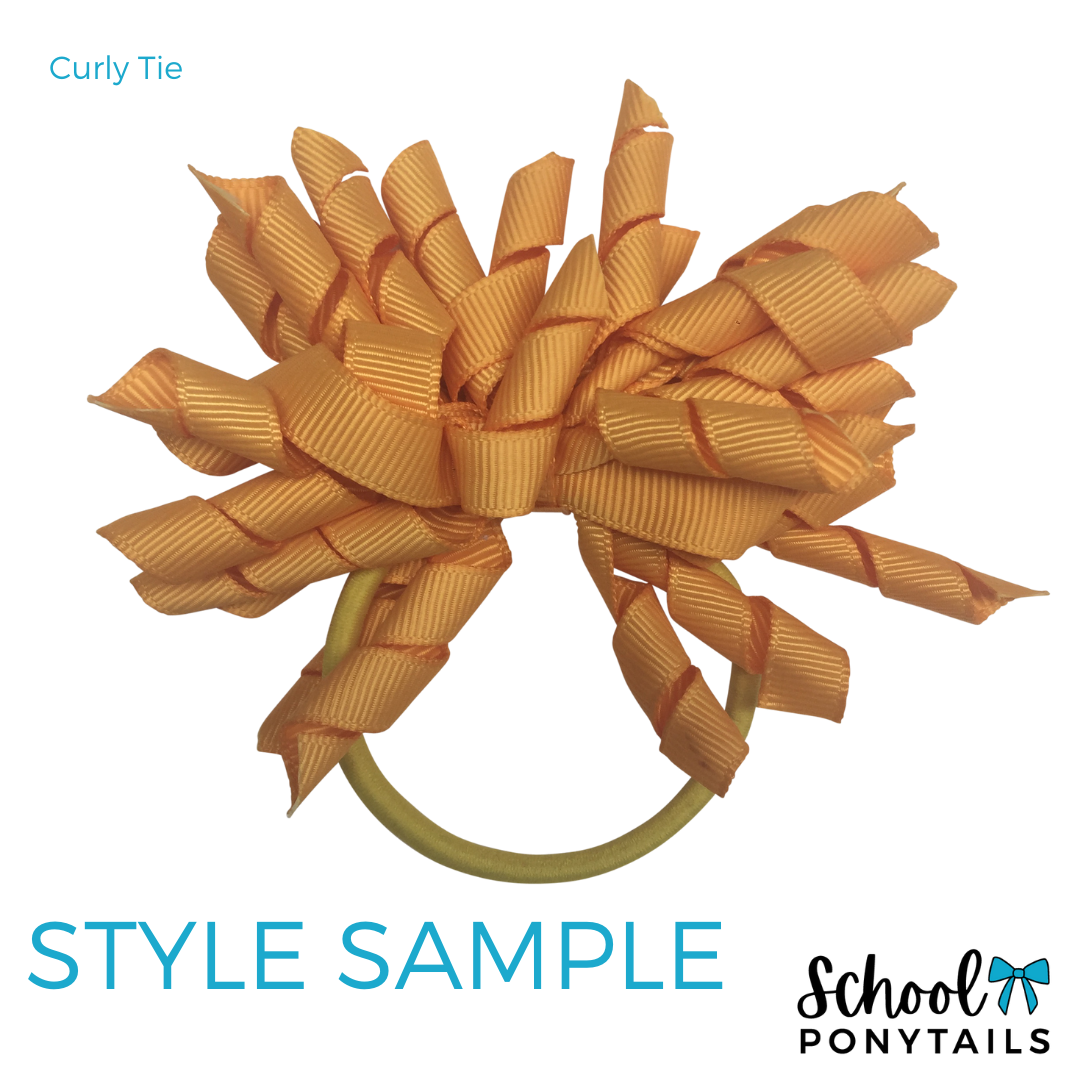 Orange Hair Accessories - Ponytails and Fairytales