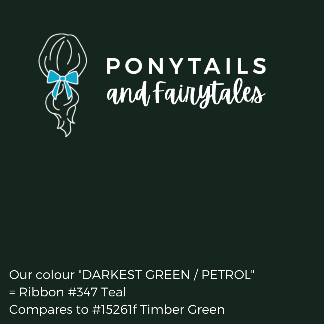 Simple Bow Hair Tie - Ponytails and Fairytales