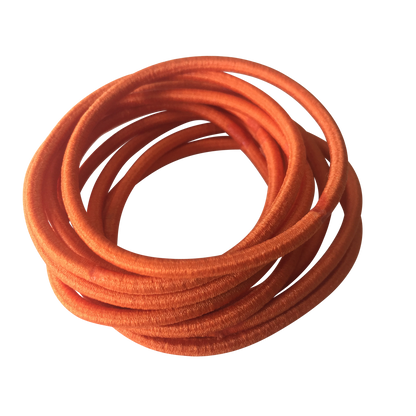 Sunset Orange Hair Accessories