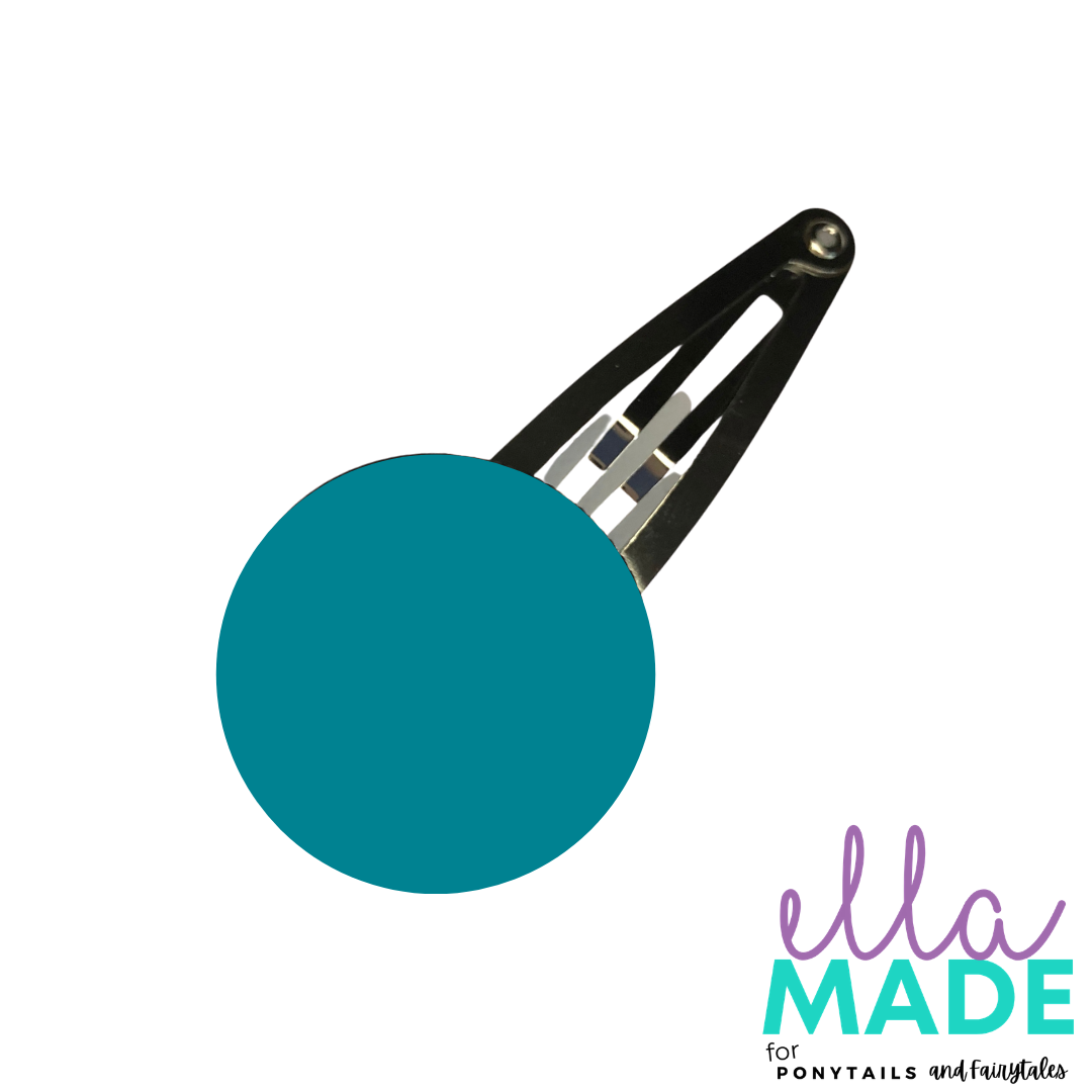 Teal Hair Accessories - Ponytails and Fairytales