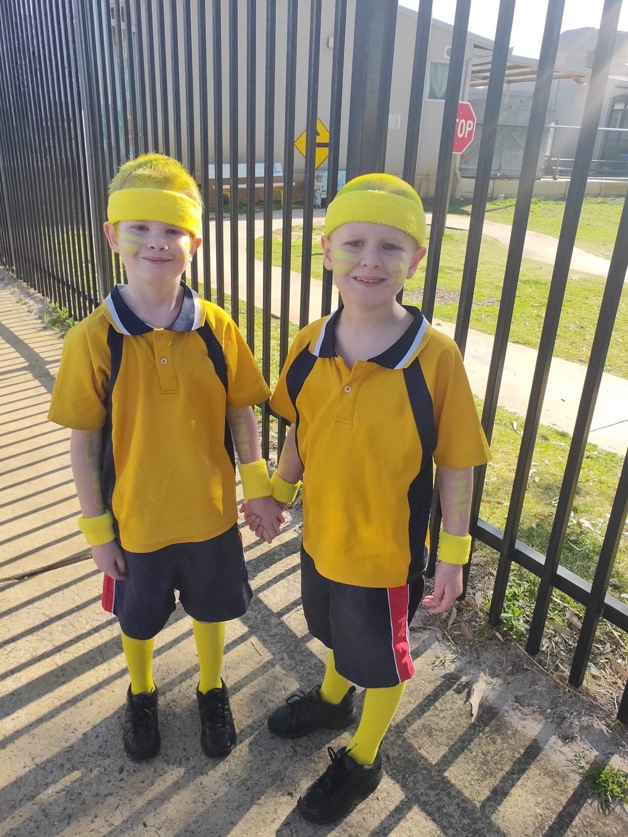 Yellow and Gold Team Sports Day Range - Ponytails and Fairytales