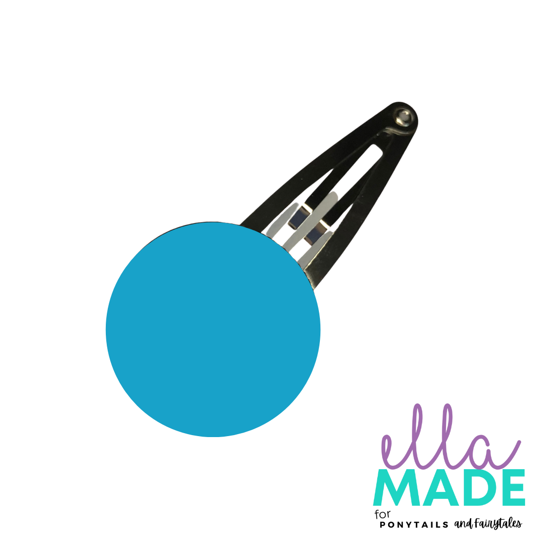 Covered Buttons: Solid Colours - Turquoise