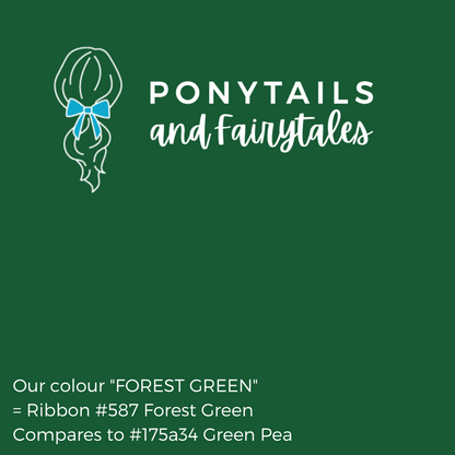 Simple Bow Hair Tie - Ponytails and Fairytales