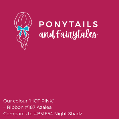 Simple Bow Hair Tie - Ponytails and Fairytales