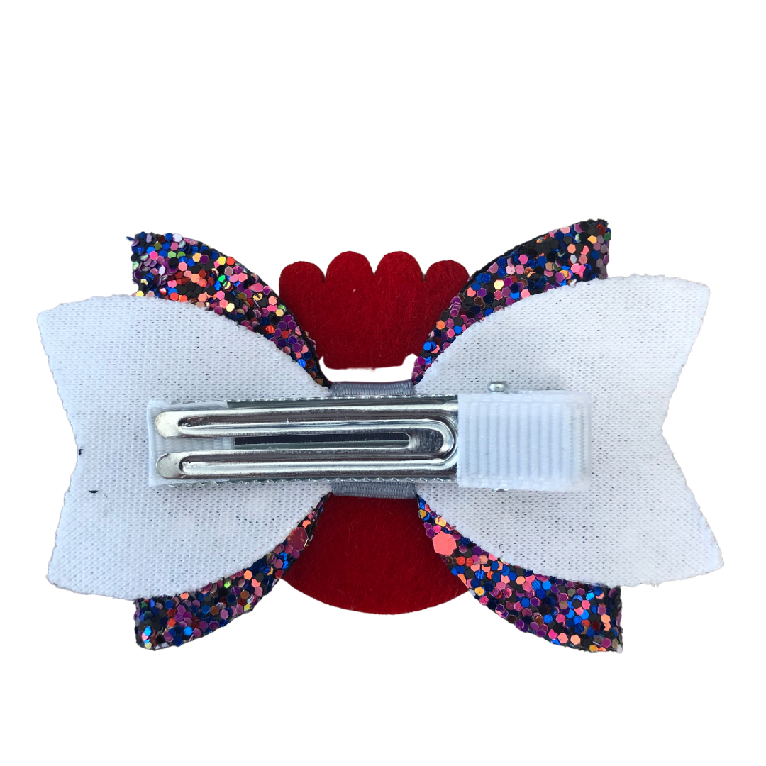 Scary Skull Halloween Hair Clip