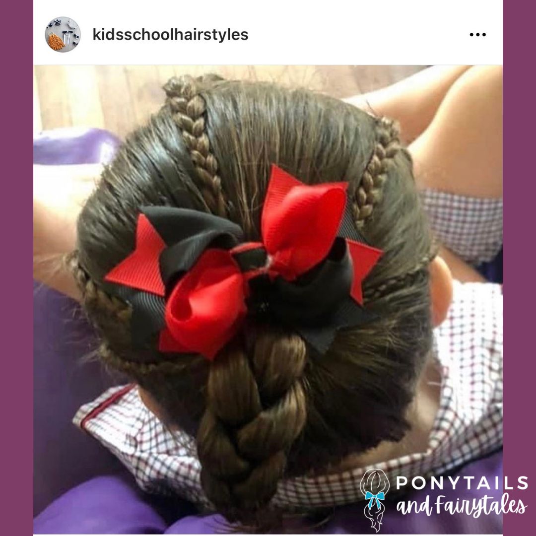 Layered Bows - Combined Colours - Ponytails and Fairytales