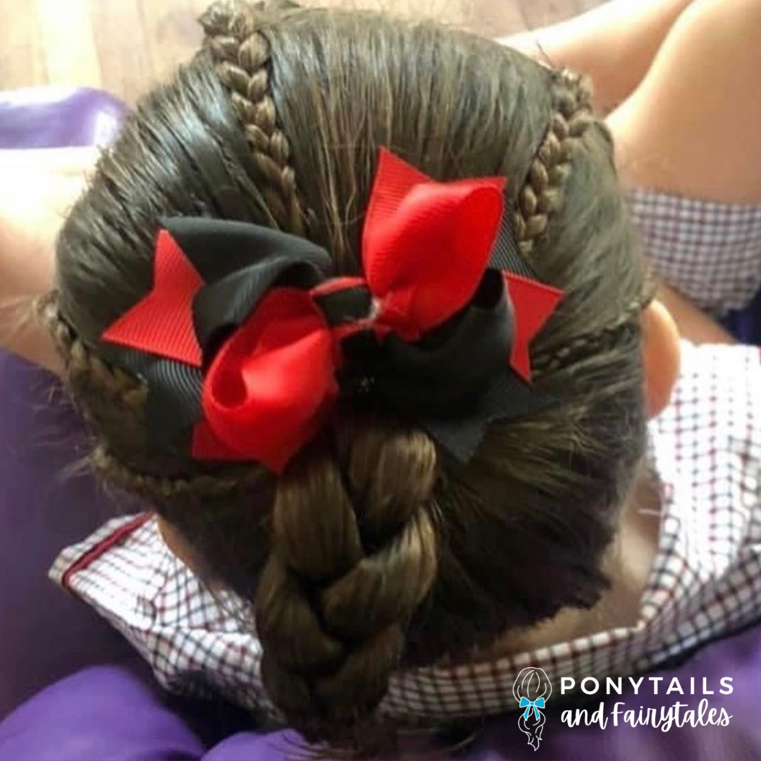 Layered Bows - Combined Colours - Ponytails and Fairytales