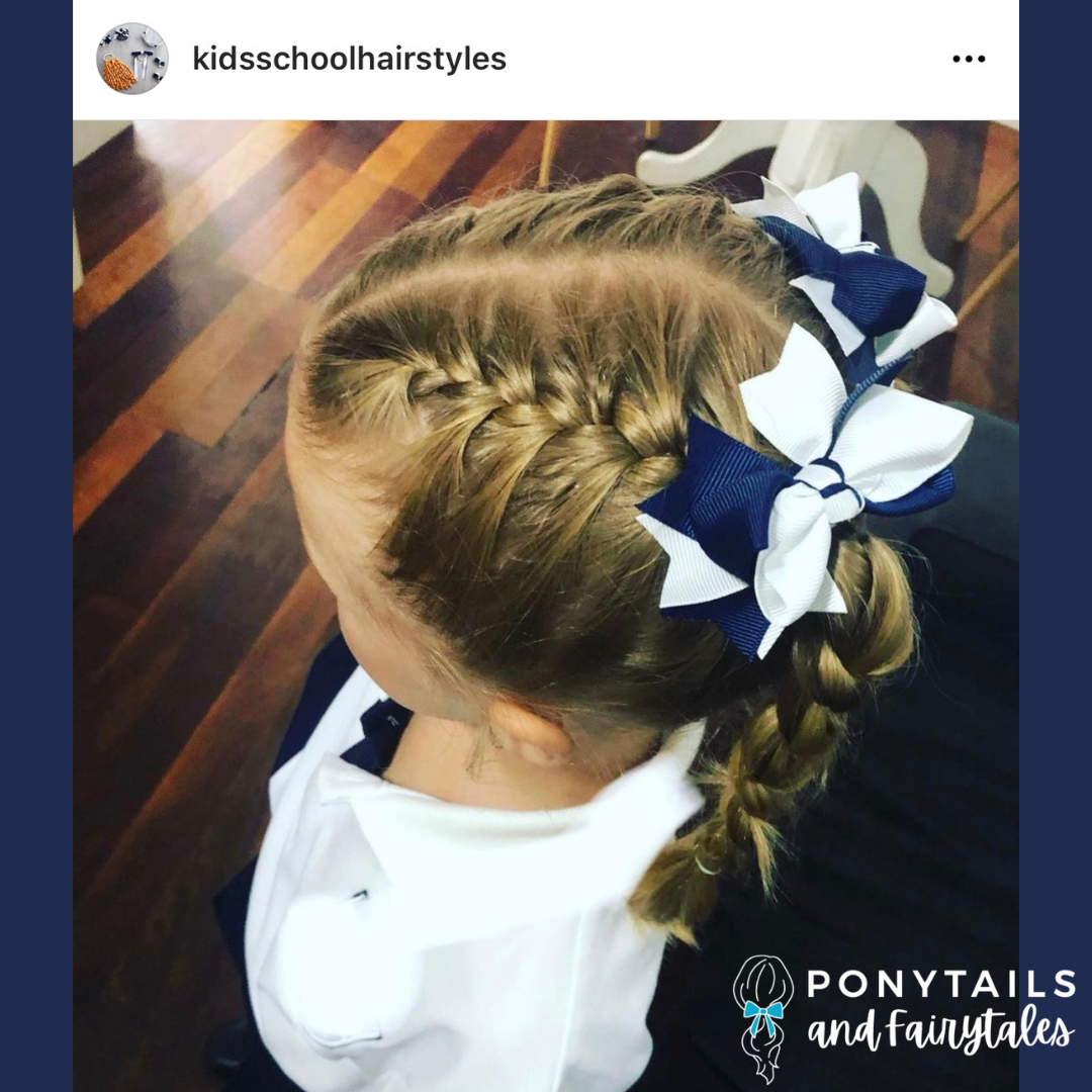 Layered Bows - Combined Colours - Ponytails and Fairytales