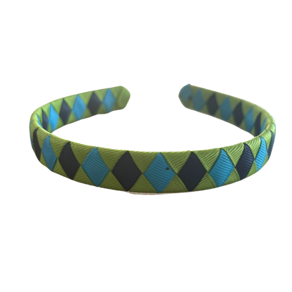 Kiwi Green & Turquoise & Navy Hair Accessories