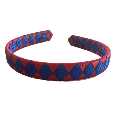 Red & Royal Blue Hair Accessories