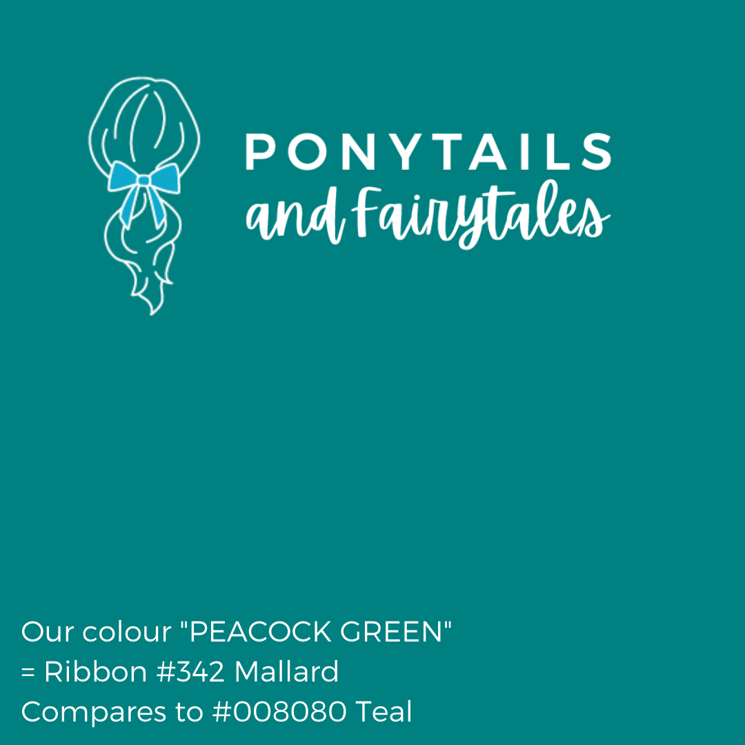 Simple Bow Hair Tie - Ponytails and Fairytales