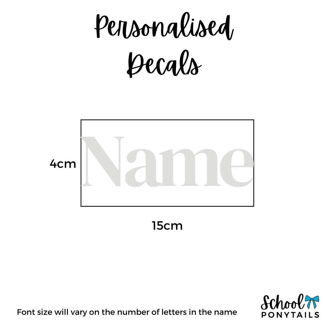 Personalised Labels - Permanent