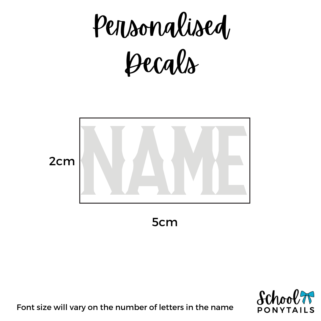 Personalised Labels - Permanent