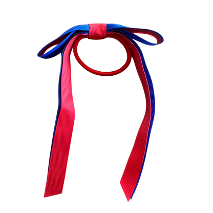 Red & Royal Blue Hair Accessories