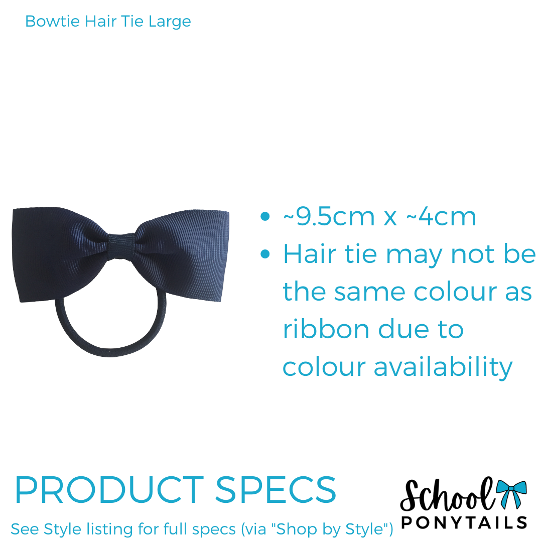 Navy Hair Accessories - Ponytails and Fairytales